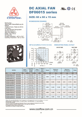 通信設(shè)備與網(wǎng)通設(shè)備散熱風(fēng)扇6015液壓長壽命軸承12V直流風(fēng)扇詳解